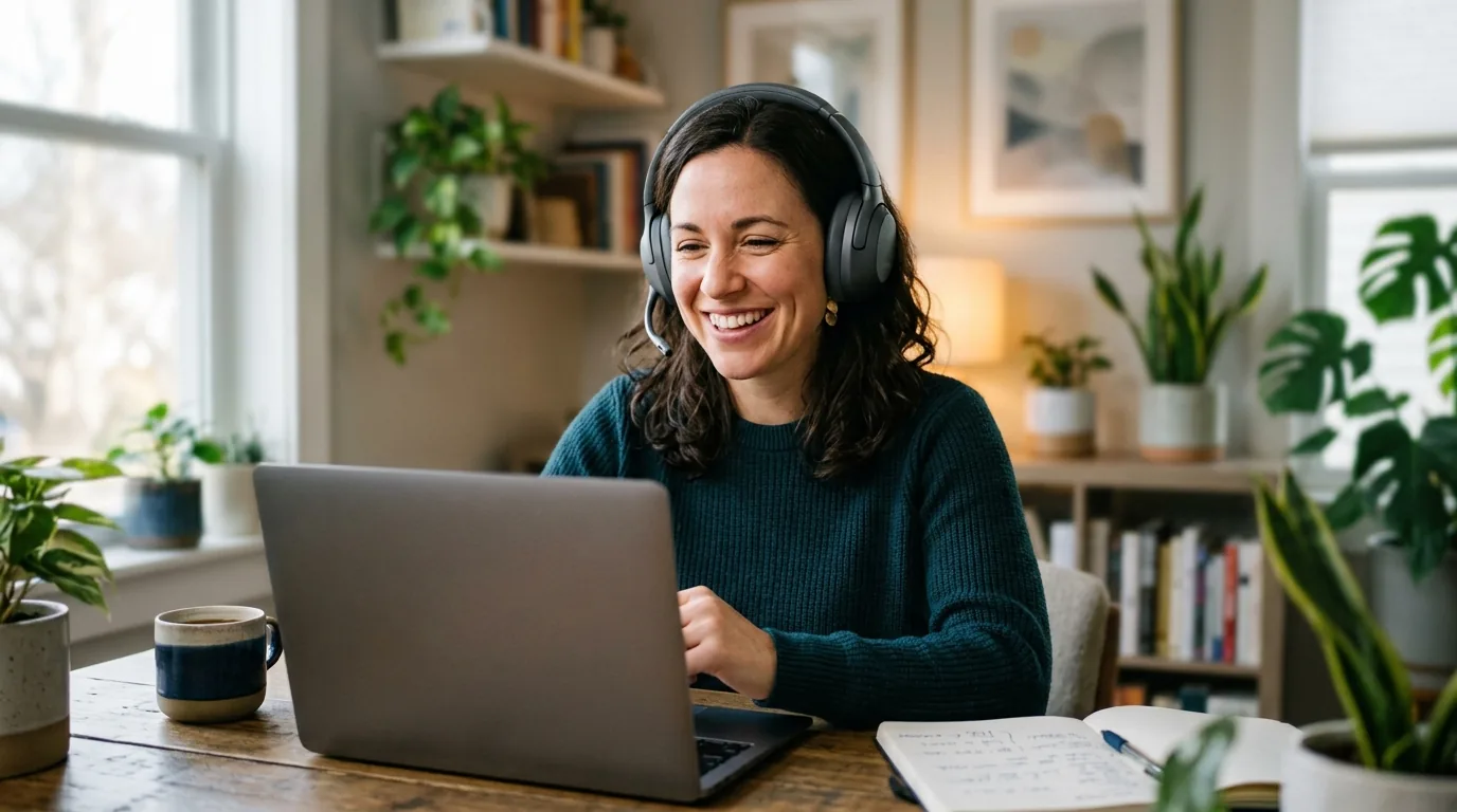 Videochamada de trabalho remoto conectando profissionais